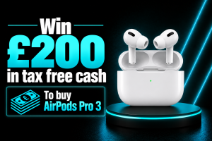 Get £200 in cash to spend on Apple AirPods Pro!